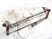 Front wiper linkage and motor