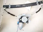 Sliding door window regulator with motor