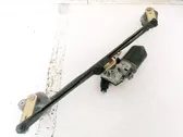 Front wiper linkage and motor