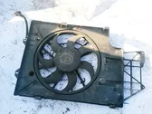 Radiator cooling fan shroud