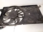 Radiator cooling fan shroud