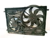 Radiator cooling fan shroud