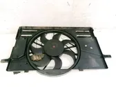 Radiator cooling fan shroud