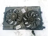 Radiator cooling fan shroud