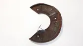 Front brake disc dust cover plate