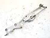 Front wiper linkage and motor