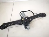 Sliding door window regulator with motor