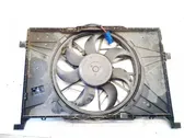 Radiator cooling fan shroud