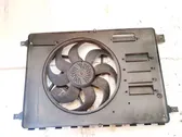 Radiator cooling fan shroud