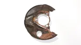 Front brake disc dust cover plate