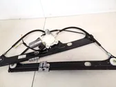 Sliding door window regulator with motor