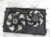 Radiator cooling fan shroud