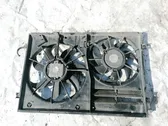 Radiator cooling fan shroud