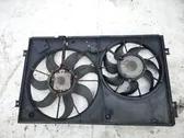 Radiator cooling fan shroud