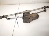 Front wiper linkage and motor