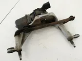 Front wiper linkage and motor