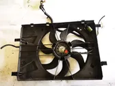 Radiator cooling fan shroud