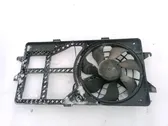 Radiator cooling fan shroud