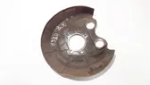 Rear brake disc plate dust cover