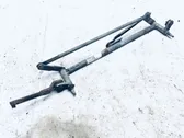 Front wiper linkage and motor