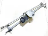 Front wiper linkage and motor