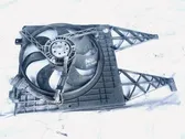 Radiator cooling fan shroud