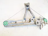 Sliding door window regulator with motor