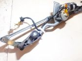 Front wiper linkage and motor