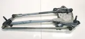 Front wiper linkage and motor