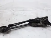 Front wiper linkage and motor