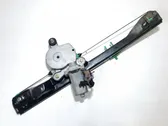 Sliding door window regulator with motor