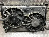 Radiator cooling fan shroud