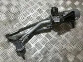 Front wiper linkage and motor