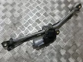 Front wiper linkage and motor