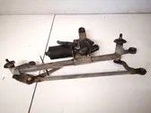 Front wiper linkage and motor