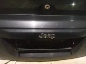 Trunk door license plate light bar