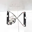 Sliding door window regulator with motor