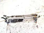 Front wiper linkage and motor