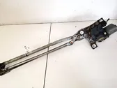 Front wiper linkage and motor