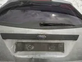 Trunk door license plate light bar