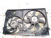 Radiator cooling fan shroud