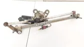 Front wiper linkage and motor