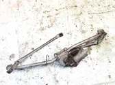 Front wiper linkage and motor