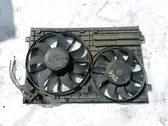 Radiator cooling fan shroud