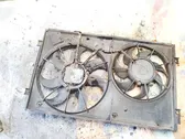 Radiator cooling fan shroud