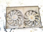 Radiator cooling fan shroud