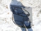 Rear door card panel trim