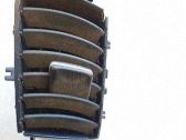 Grille d'aération centrale