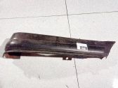 Rear bumper trim bar molding