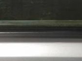 Front door glass trim molding